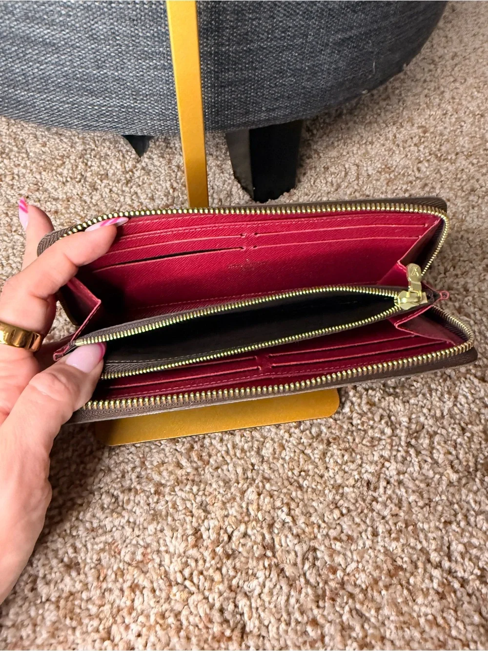 Louis Vuitton Clémence Wallet in Monogram Canvas
